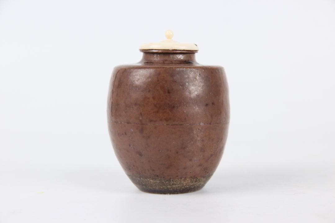 桃山～江戸時代初期 織部 仕覆 古裂 虫食い 茶器 瀬戸 名物裂 ED11-33