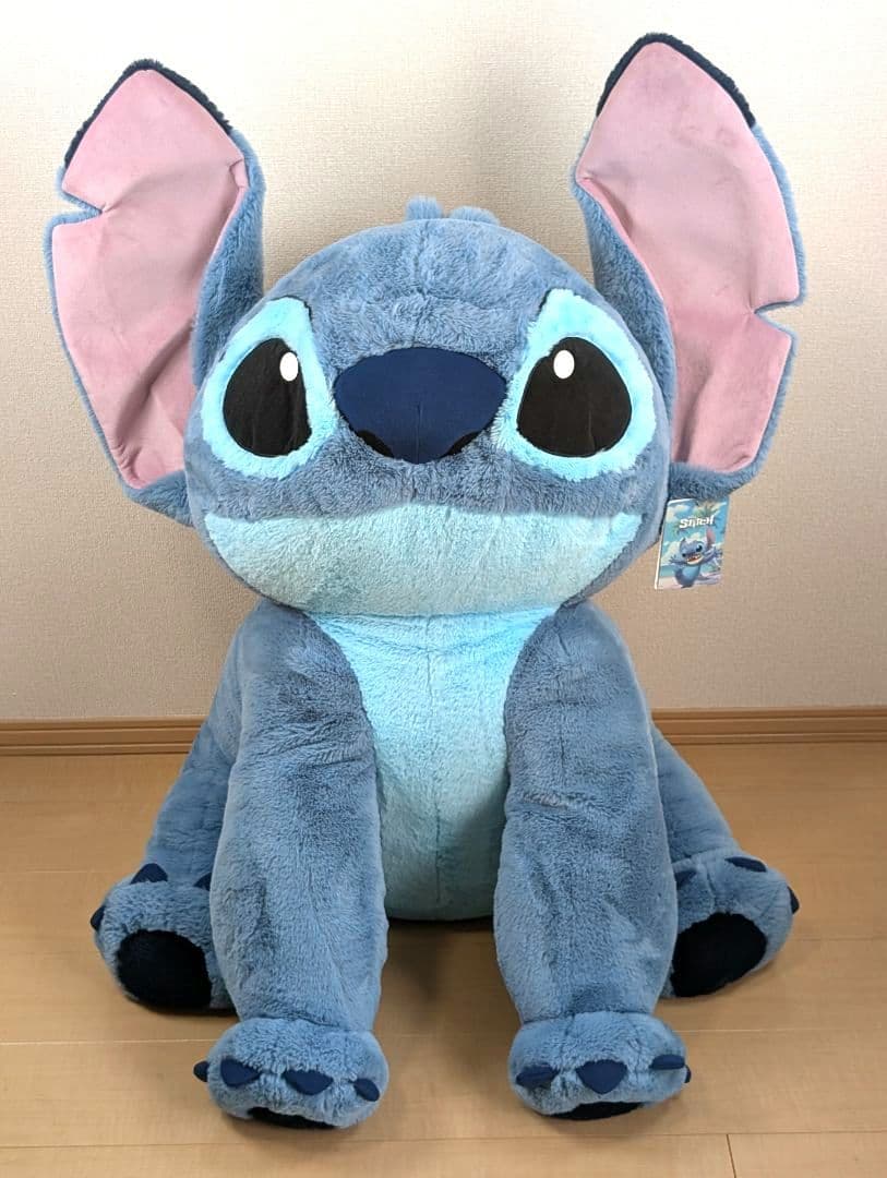 【極美品】スティッチ BIGサイズ ぬいぐるみ コストコ Costco タグ付