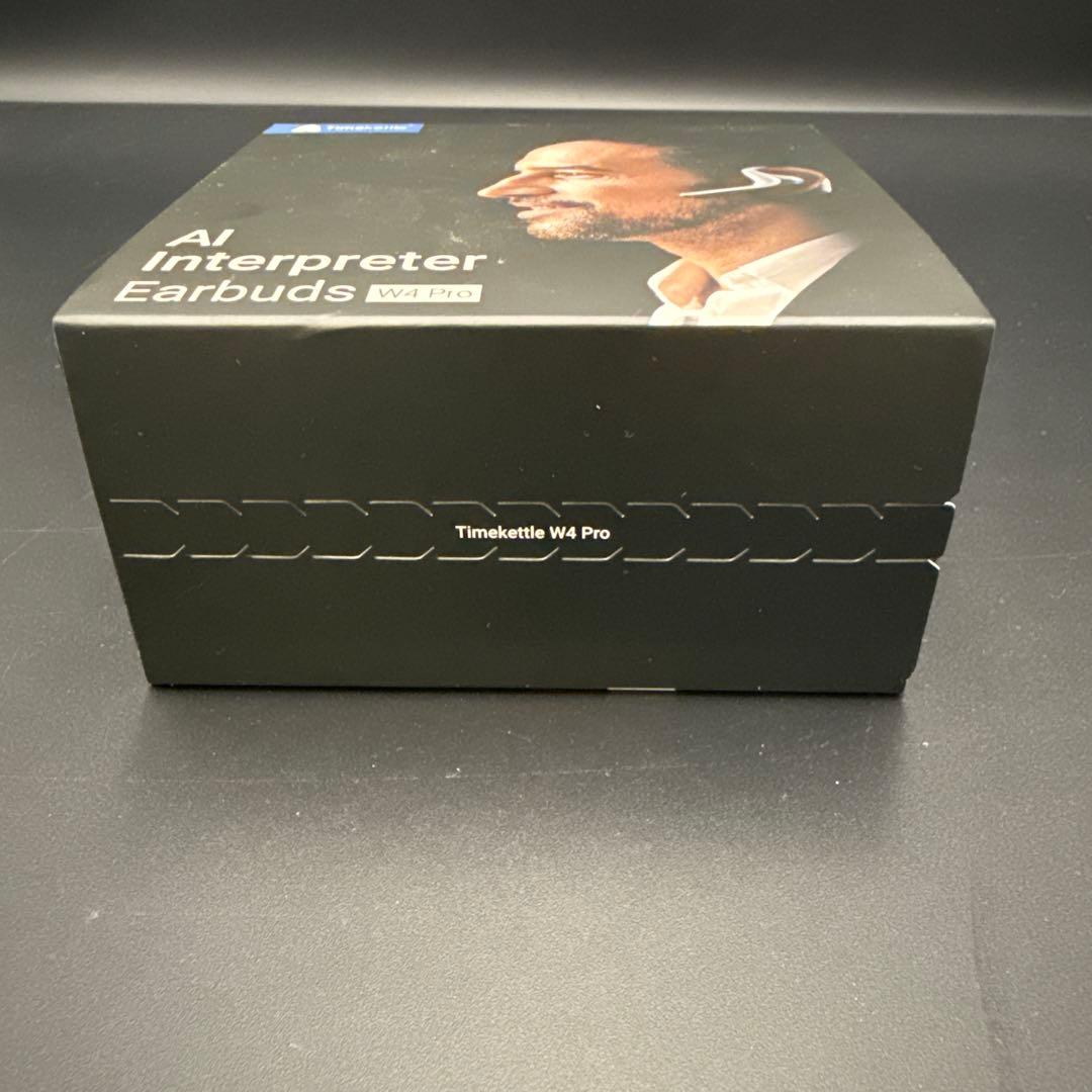 【美品】 タイムケトル Timekettle W4 Pro AI翻訳イヤフォン