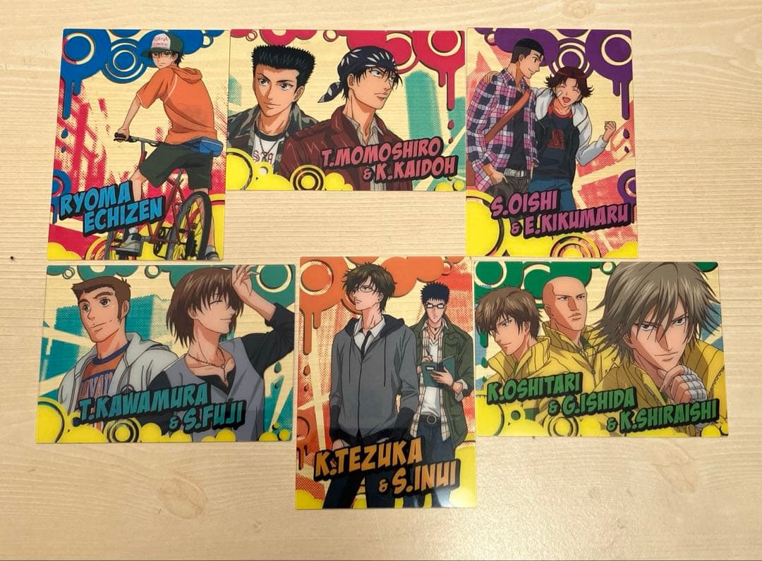 テニスの王子様　シャイニングクリアカード　8 ノーマルカードセット