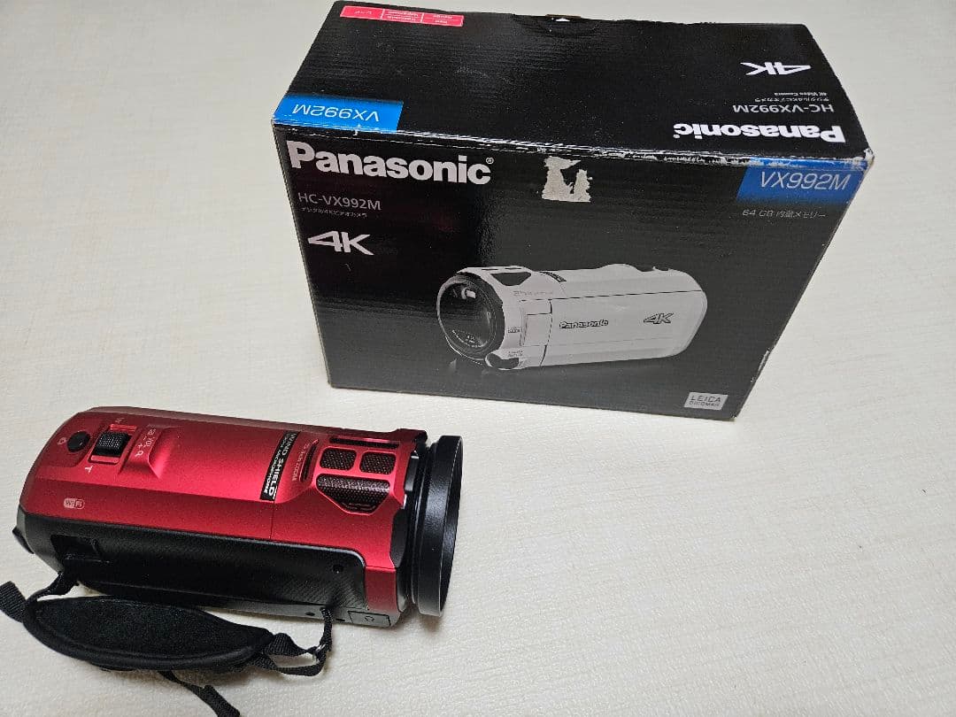 ★美品★ Panasonic HC-VX992M 4K レッド