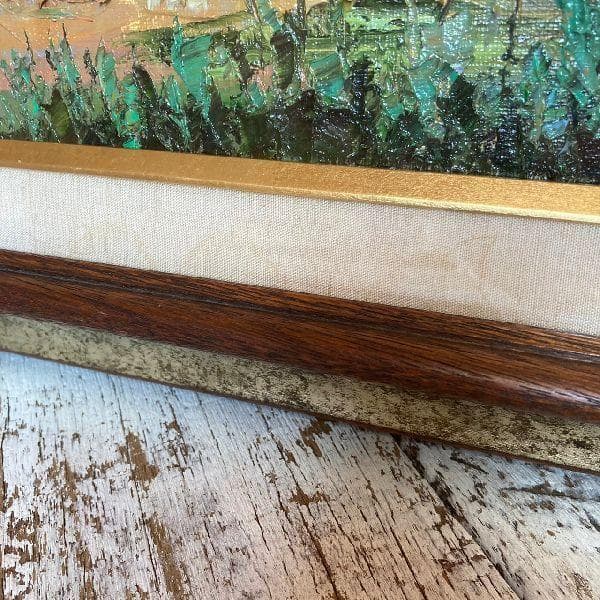 太田孝 画伯 作*御岳*肉筆 油彩画 F6号 直筆サイン入り*額装*美術*芸術