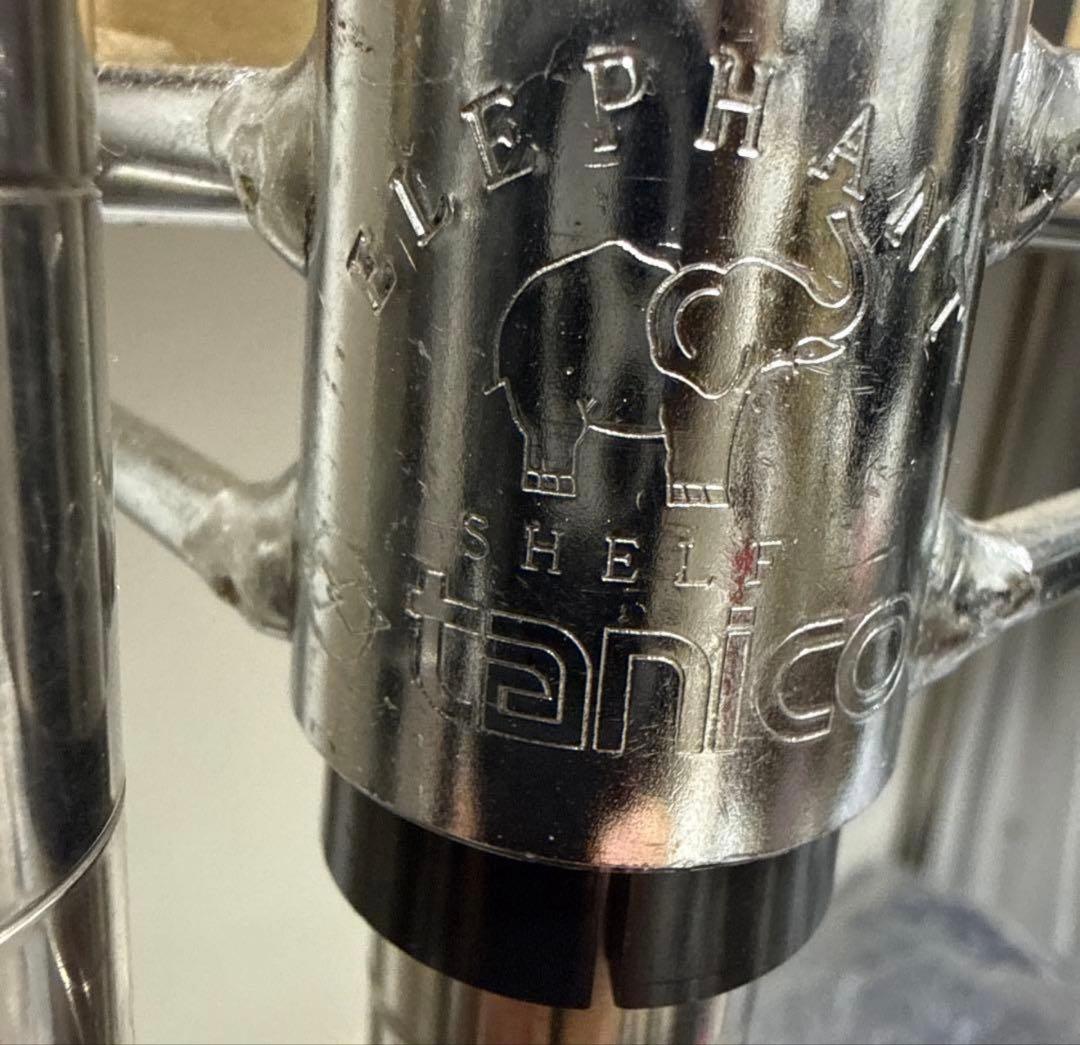 タニコー　エレファントシェルフ　三段　業務用　ステンレスラック　スチールラック