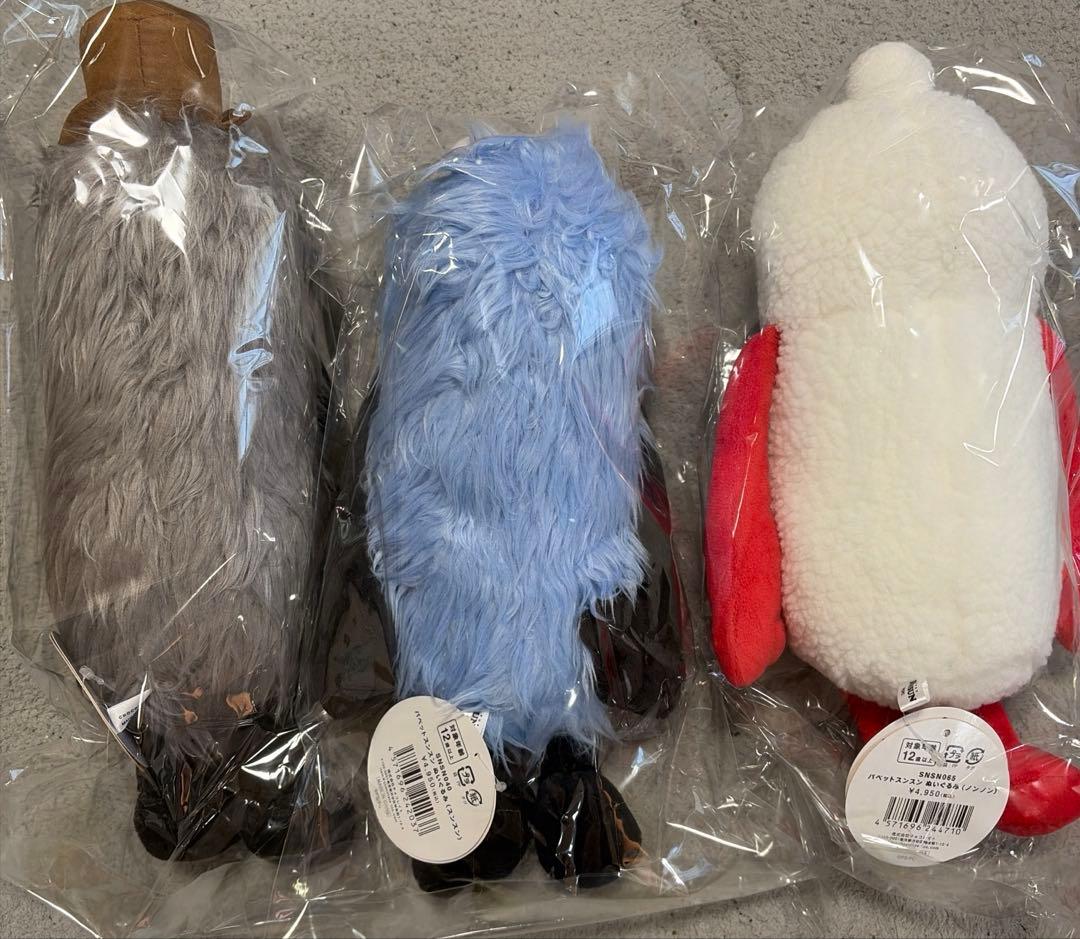 スンスン ノンノン ゾンゾン ぬいぐるみ　Candy Store 新品未開封