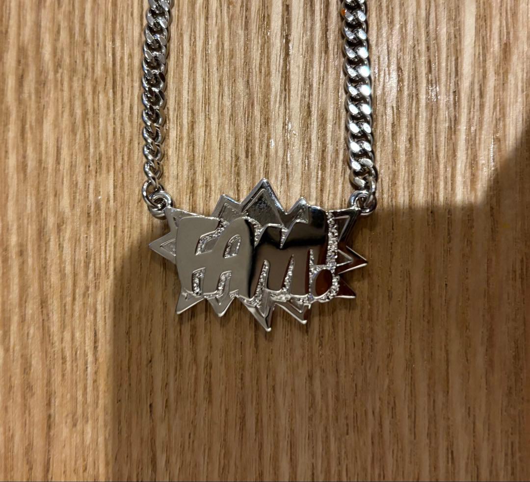 G-DRAGON着用 AMBUSH ÜBERMENSCHネックレス（シルバー）