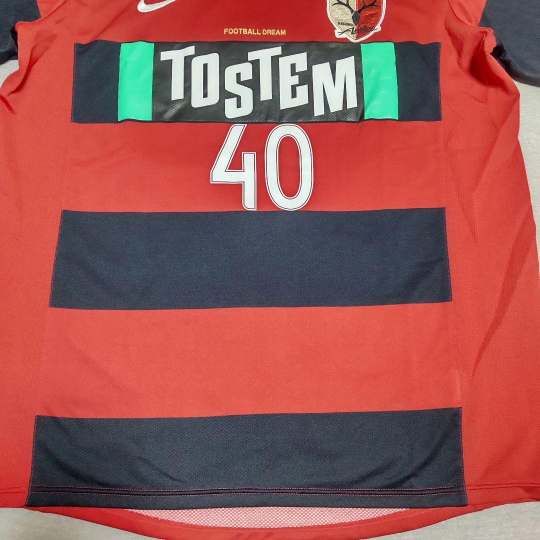 極美品 NIKE ナイキ 鹿島アントラーズ 小笠原満男 ユニフォーム Ｌ