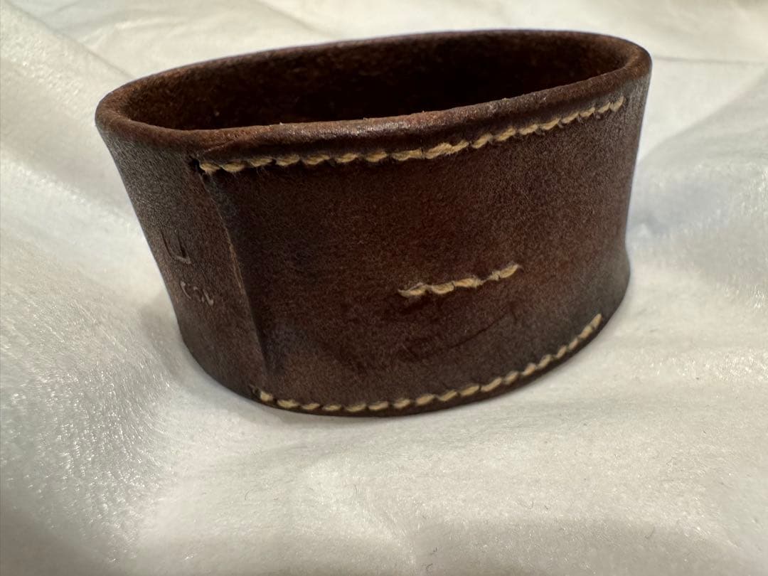 HERMES エルメス　プールトゥール　藤原ヒロシ着レザーブレスレットバングル