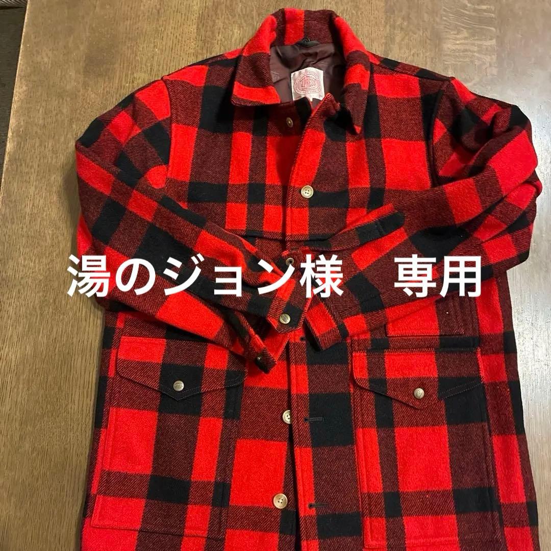 J.PRESS 赤・黒チェックジャケット L