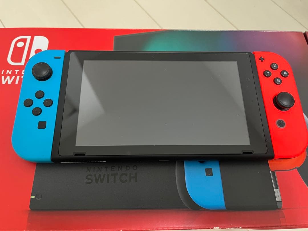 Nintendo Switch(バッテリー強化版) ネオンレッド／ネオンブルー