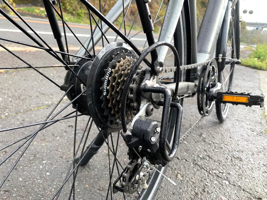 【動作確認済】送料無料BUILTIN電動アシスト自転車 低走行距離3km