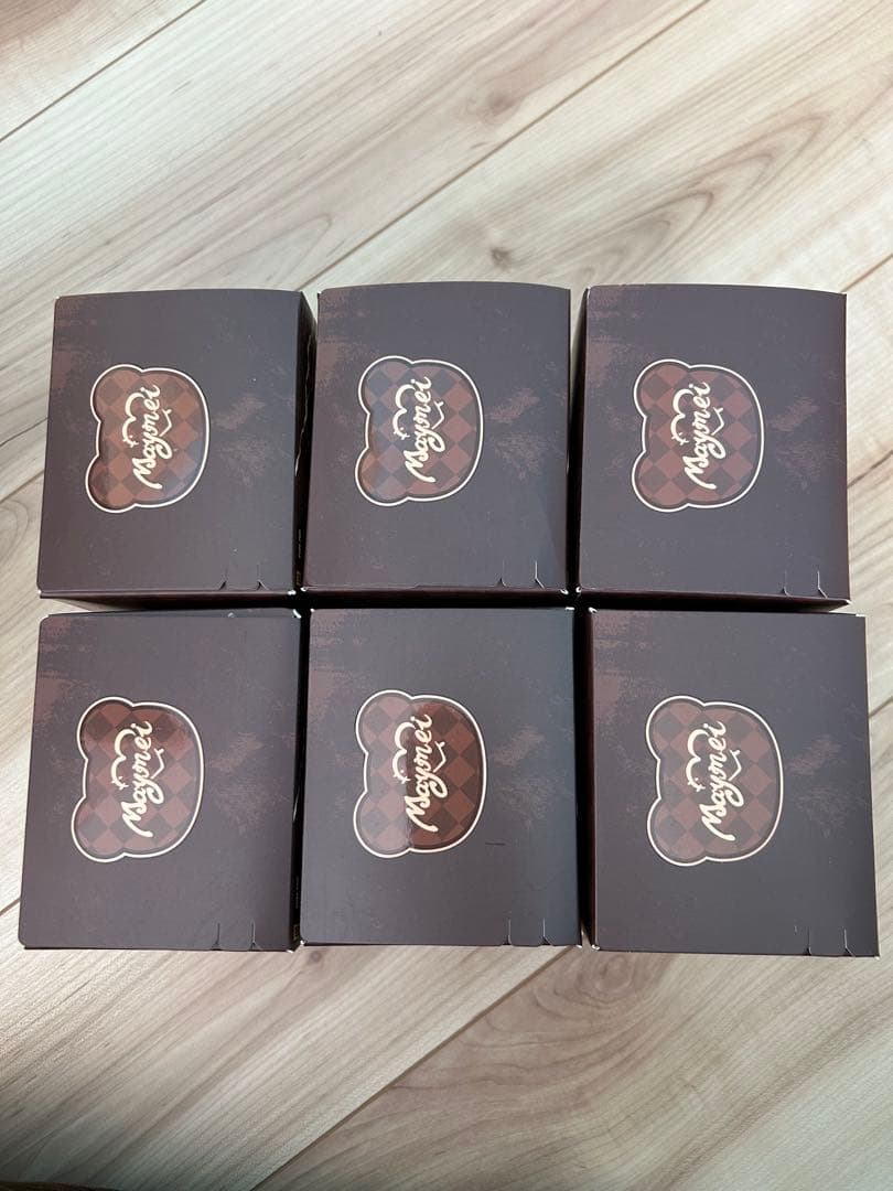 メイメイ タイニーベアクッキー ぬいぐるみ ブラインドボックス 6box