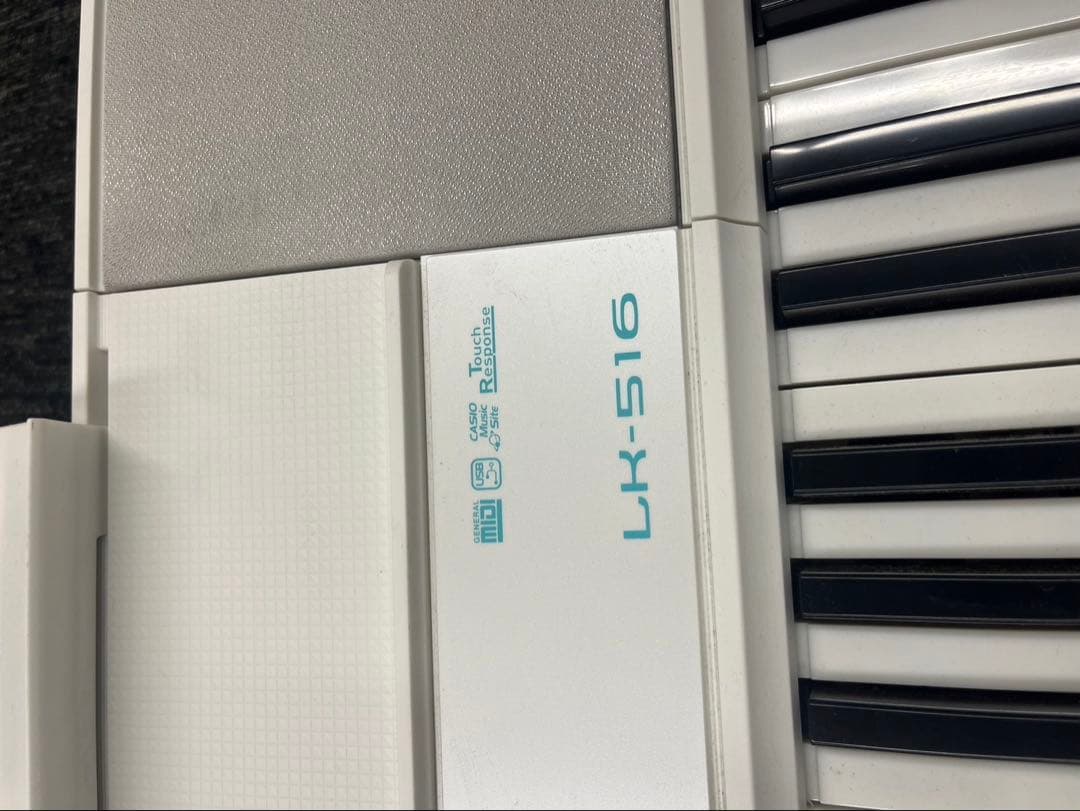 CASIO カシオ LK-516 光ナビゲーション 電子キーボード