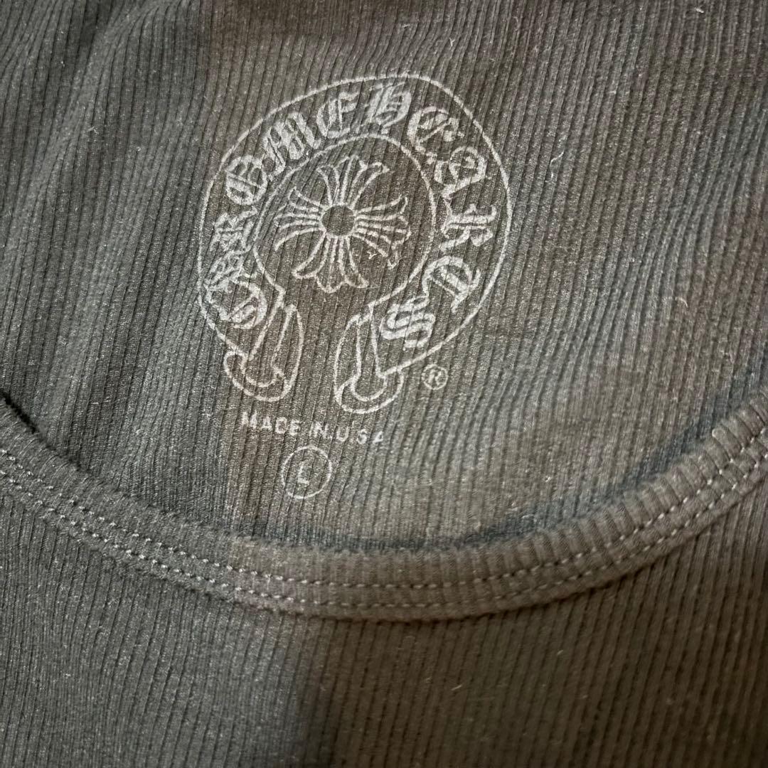 Z*Ø様 クロムハーツ ブラック タンクトップ Lサイズ