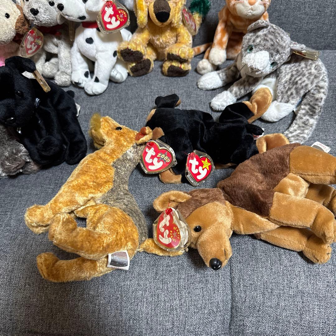 ty ⭐︎Beanie Babiesビーニーベイビーズ　犬　ねこ　ぬいぐるみ　大量
