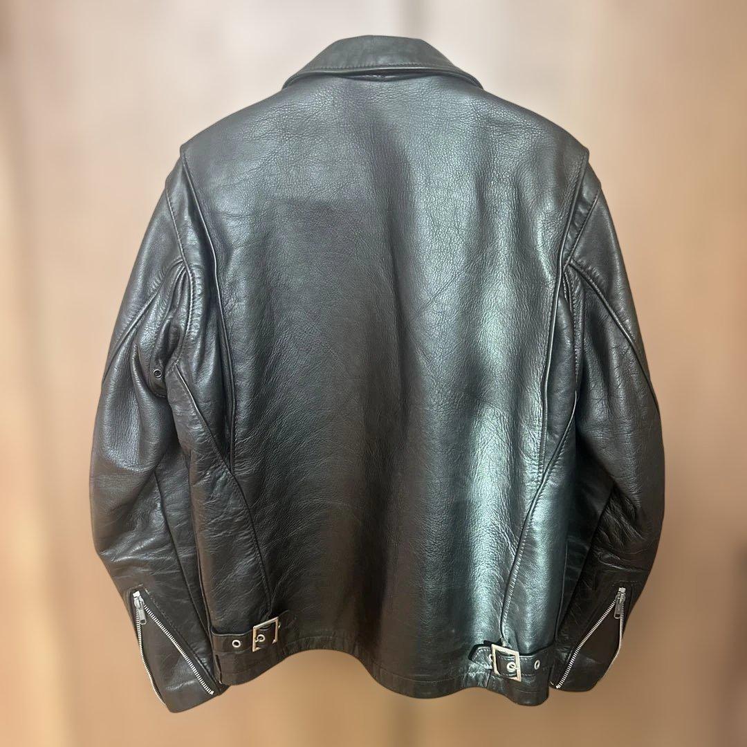 【ま】Schott ショット 643 ライダースジャケット レザー 36