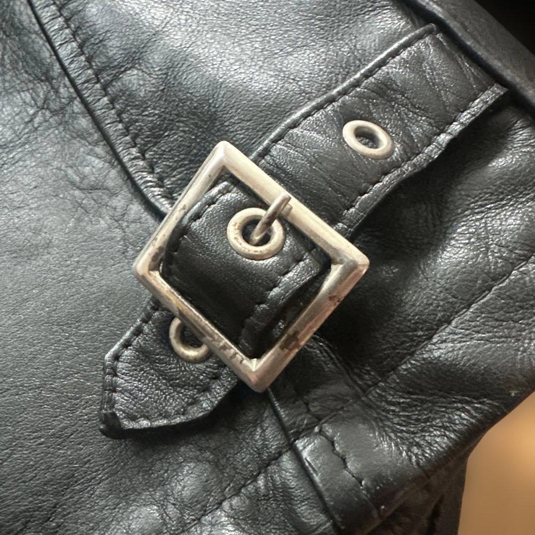 【ま】Schott ショット 643 ライダースジャケット レザー 36