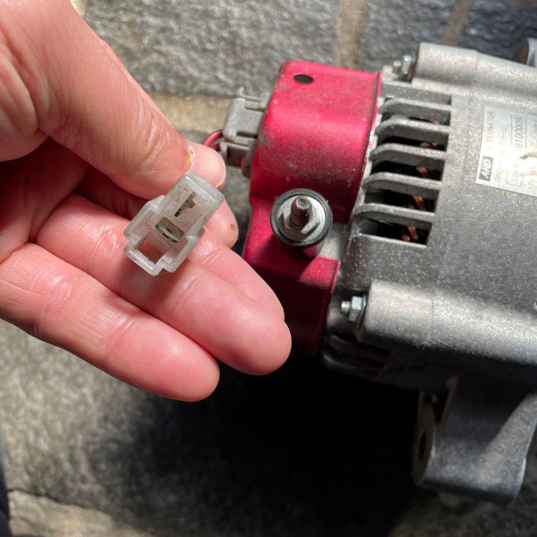 F6A 強化オルタネーター　使用頻度6ヶ月程　取り外し後　室内保管　中古品