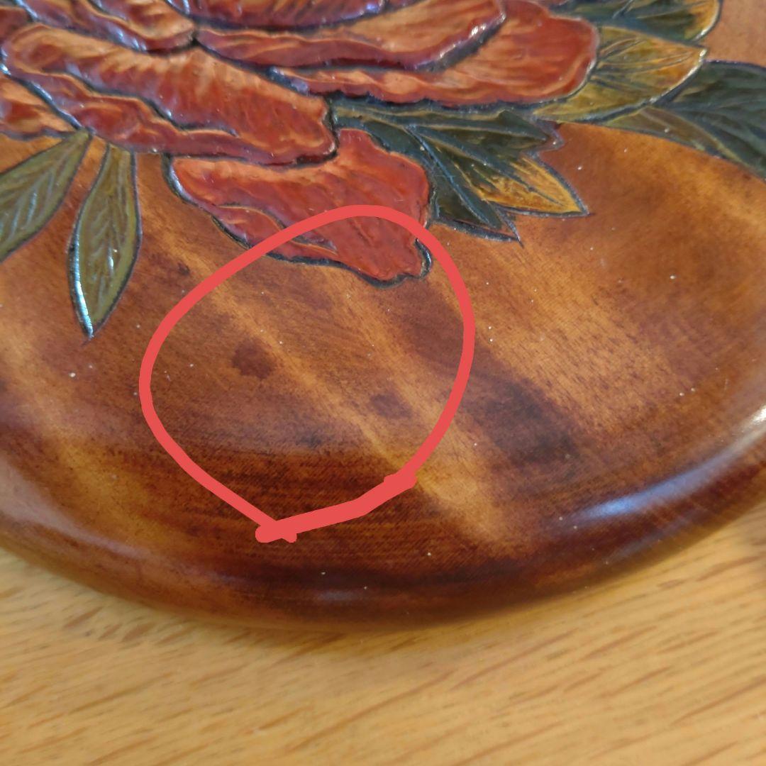 【嵐1987】烏城彫り 文箱 硯箱、菓子入れ 2点セット