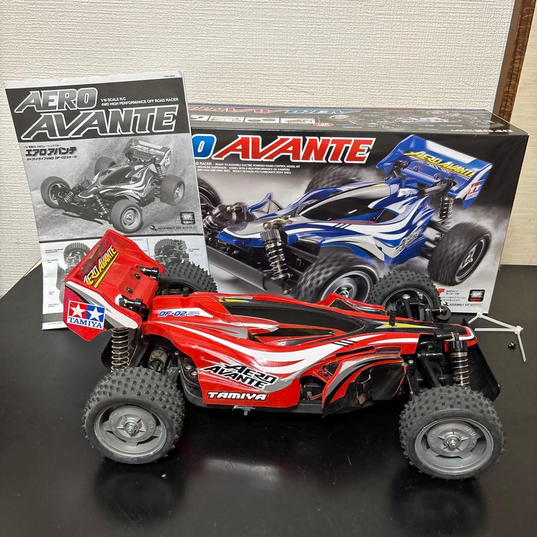 タミヤ 1／ 10 電動RC組立キット エアロ アバンテDF－02シャーシ58…