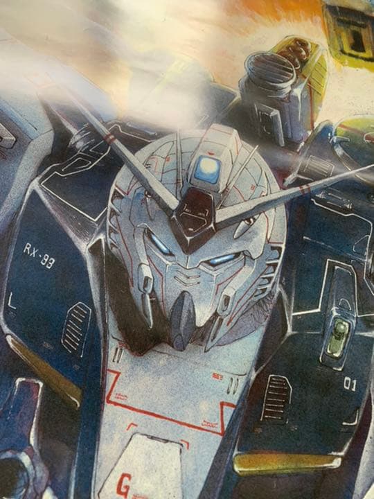 逆襲のシャア　ガンダム　B2ポスター ニューガンダム