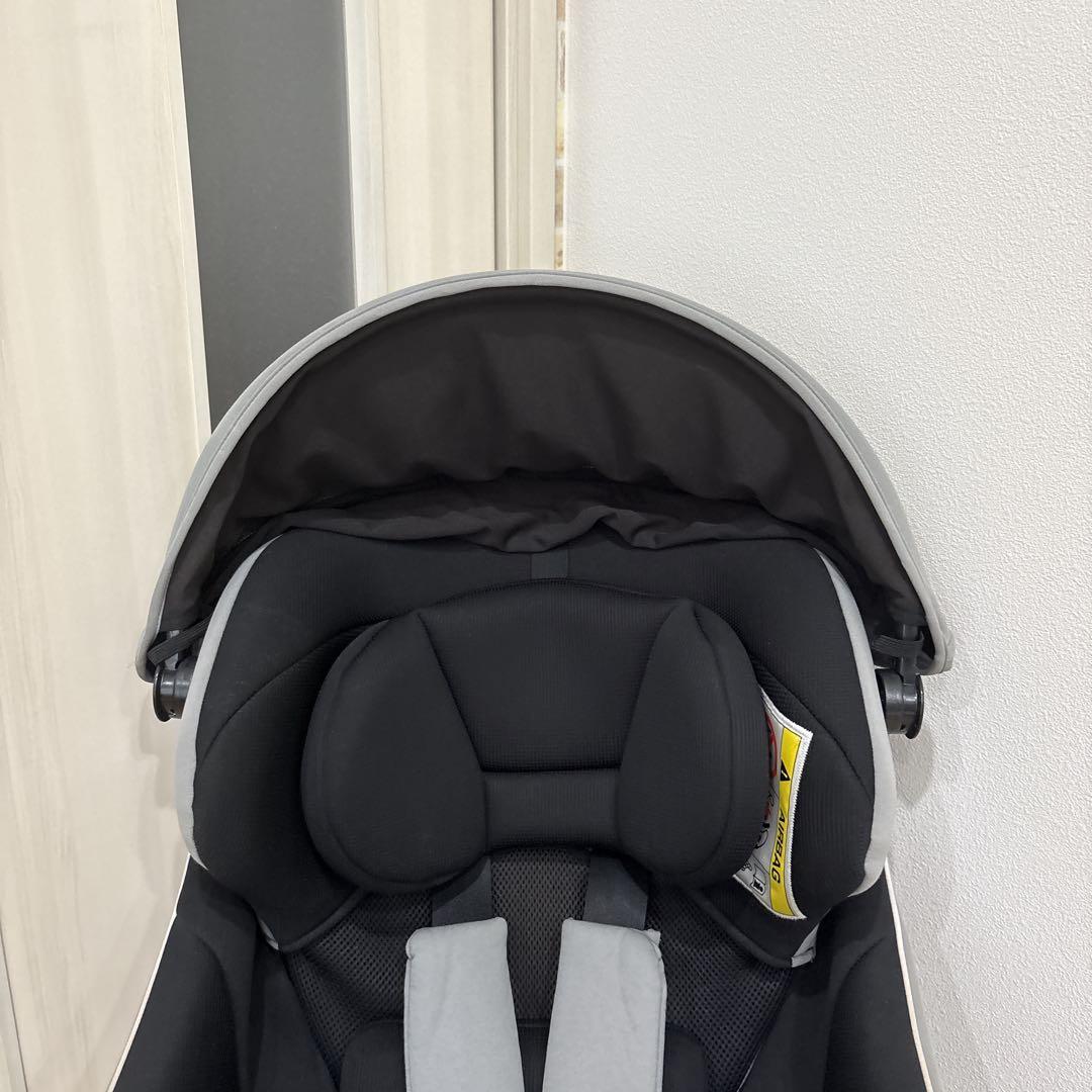 Combi チャイルドシート　CG-UIG 回転　リクライニング　グレー　美品