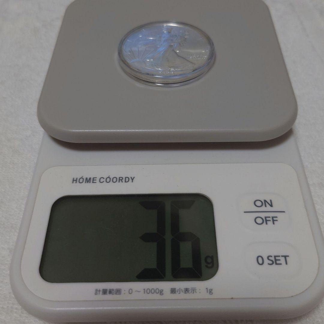 2023年 アメリカ「イーグルウォーキング　リバティ」１オンス銀貨