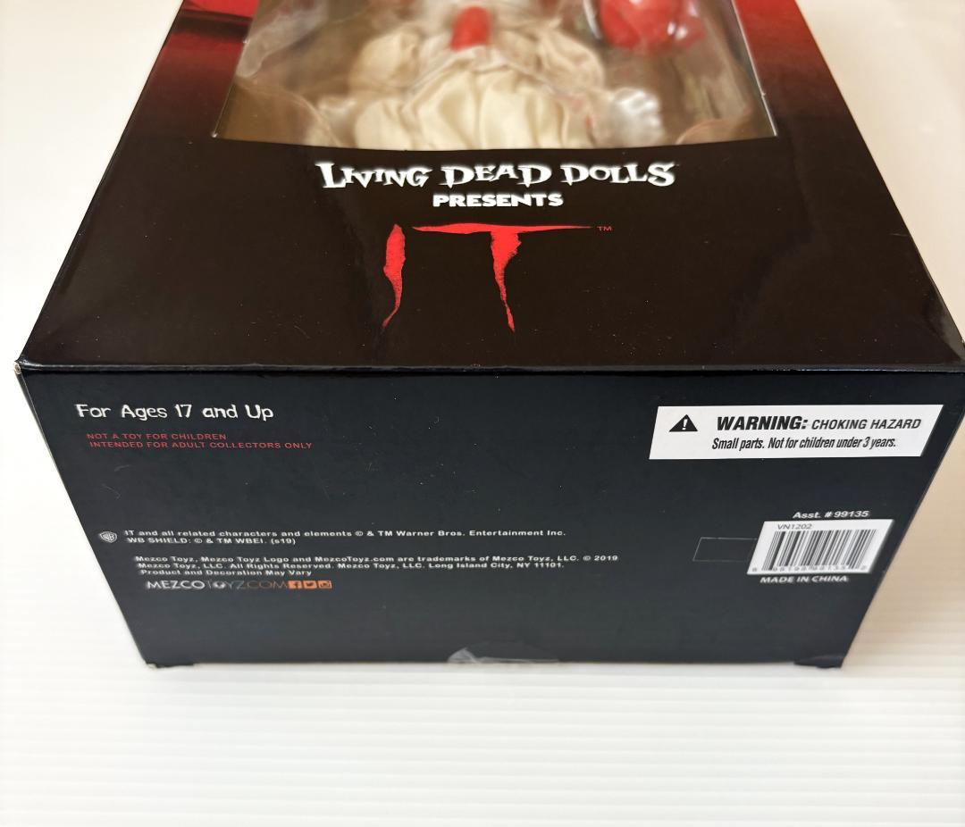 【びに様】ペニーワイズ フィギュア IT Living Dead Dolls