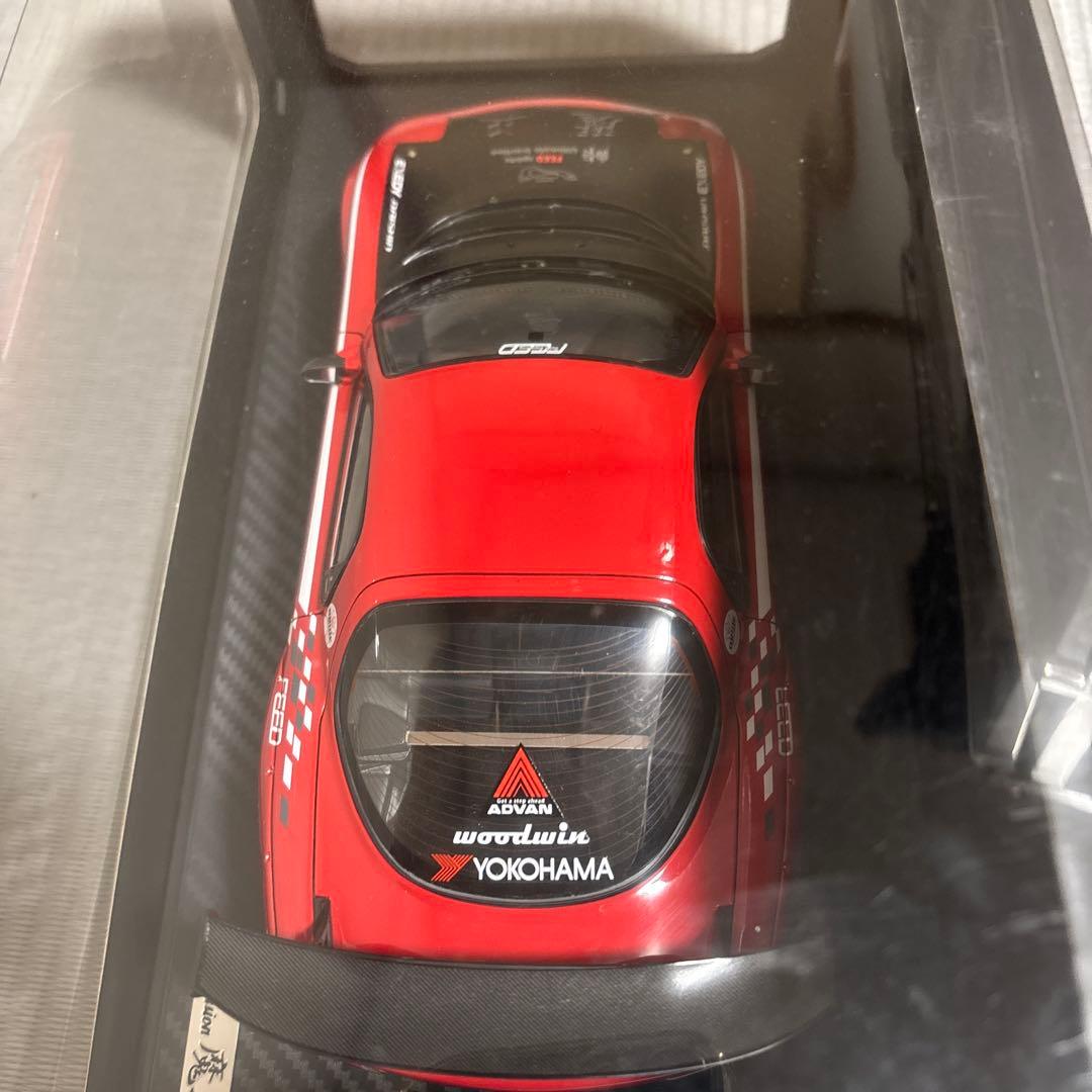 イグニッションモデル1/18 FEED RX-7 FD3S 魔王レッド 値下げ可