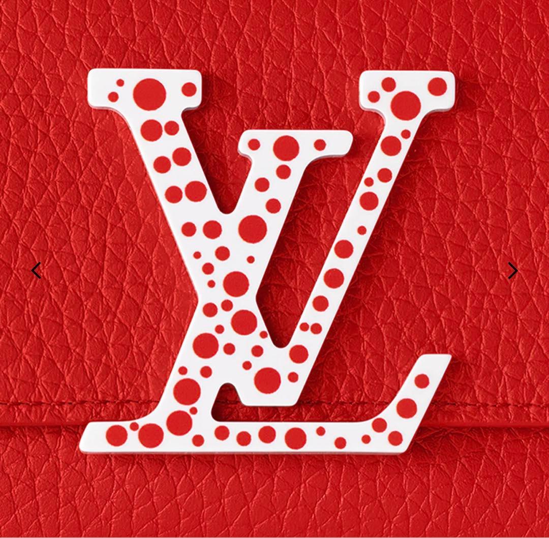 未使用 LV × YK ポルトフォイユ カプシーヌ 草間彌生 ルイヴィトン
