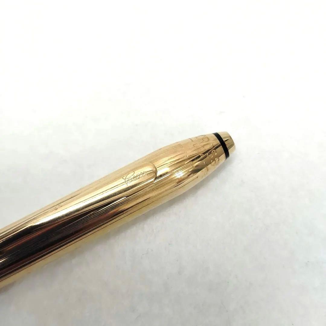 【T】希少　CROSS タウンゼンド ゴールドシャープペンシル＆万年筆セット