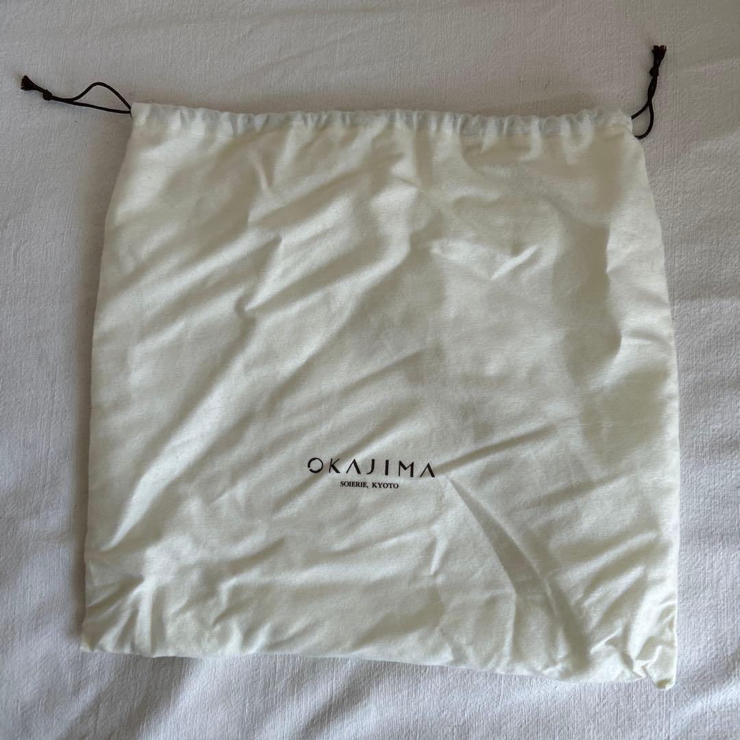 岡重 利休バッグ / 蓬莱袋 正絹