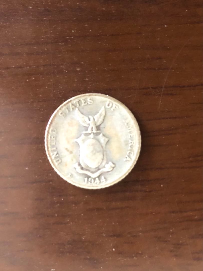 フィリピン10センタボ硬貨　1944年2枚、1945年4枚、1960年1枚、計7