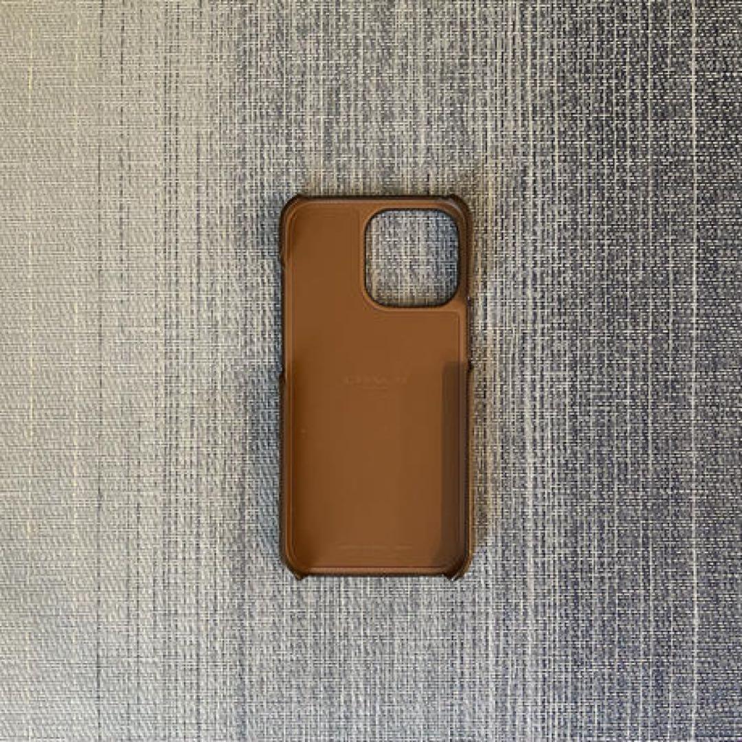 ☆限定品☆ COACH iPhone13pro ケースKHAKI MULTI
