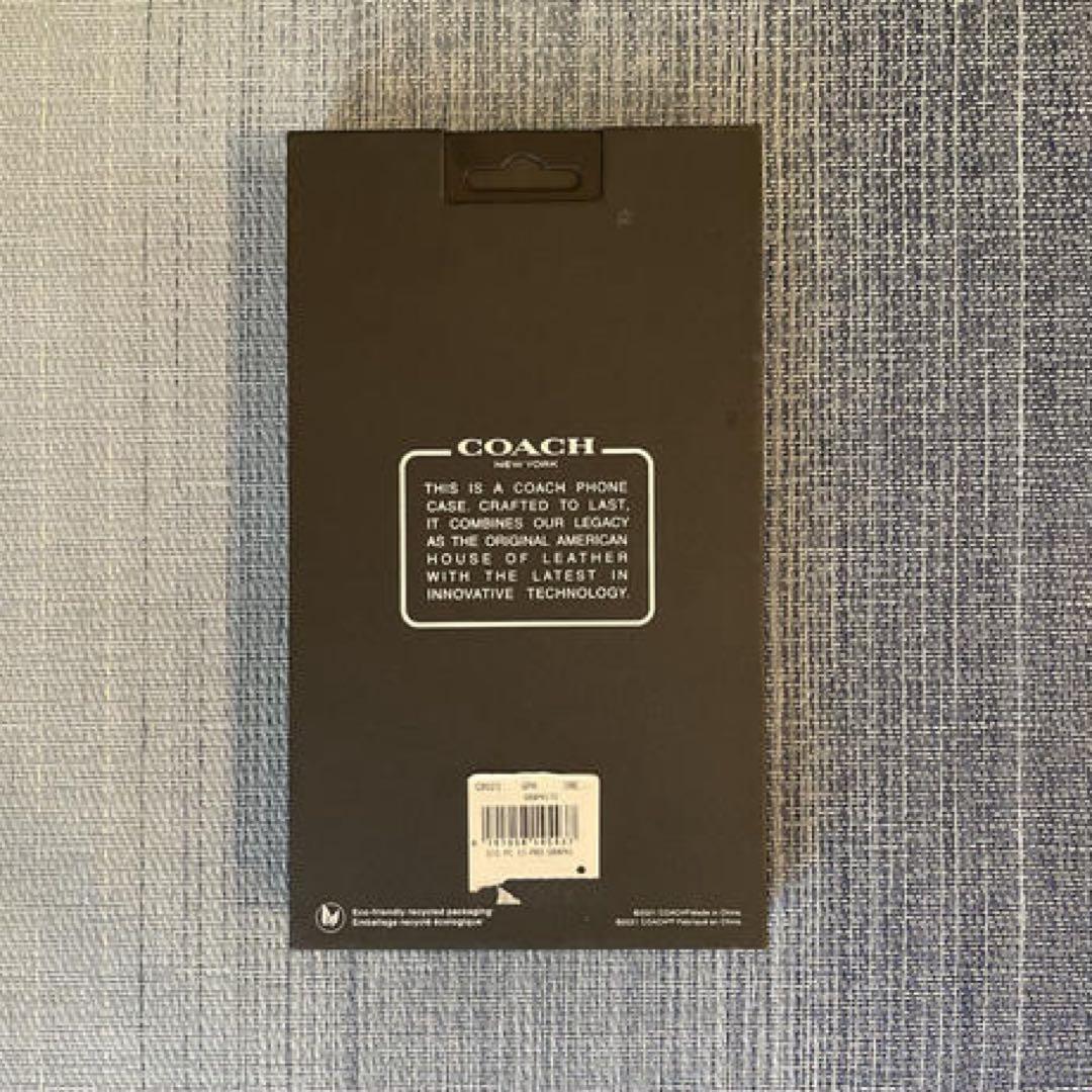 ☆限定品☆ COACH iPhone13pro ケースKHAKI MULTI