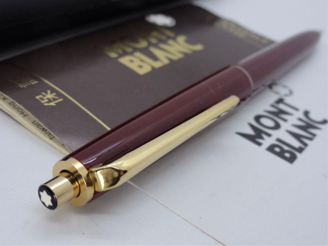 ⭐️モンブラン⭐️稀少なボルドーの名品最高の形❗️⭐️No350メカニカルペンソル⭐️
