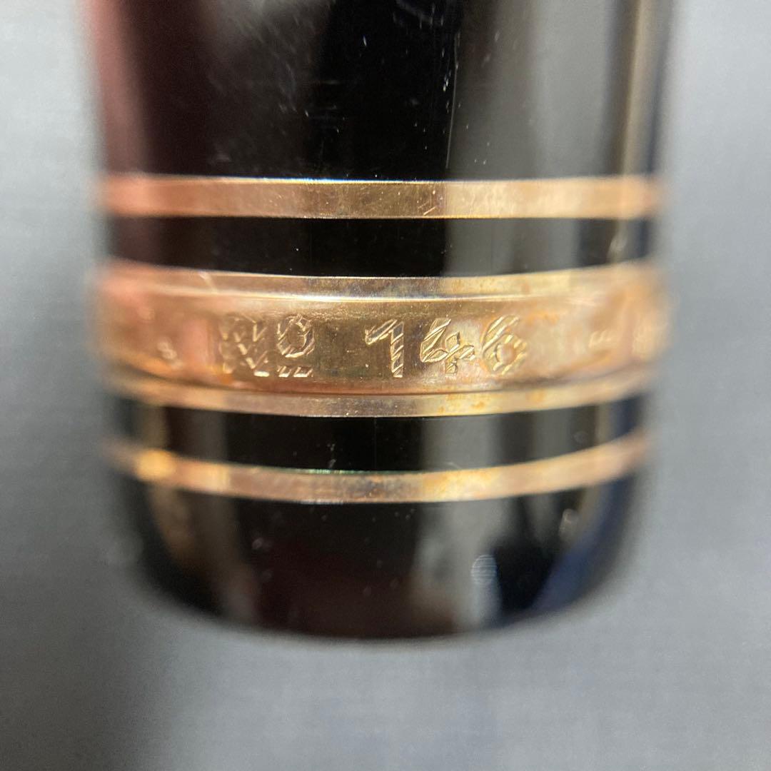 Montblanc モンブラン　万年筆 黒 専用ケース付き　146