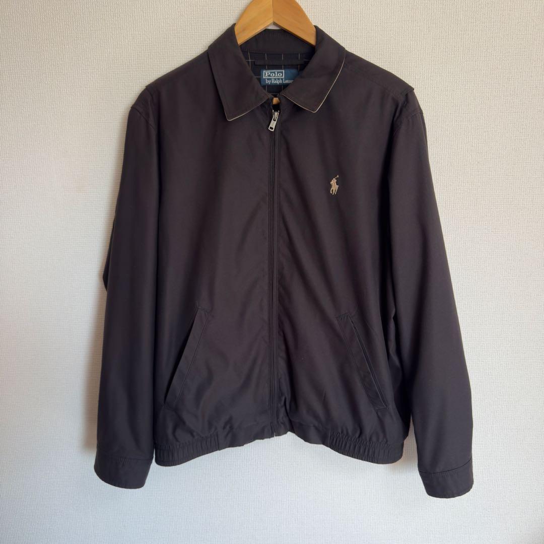 ジン様polo by Ralphlaurenスイングトップ　mサイズ ブラック