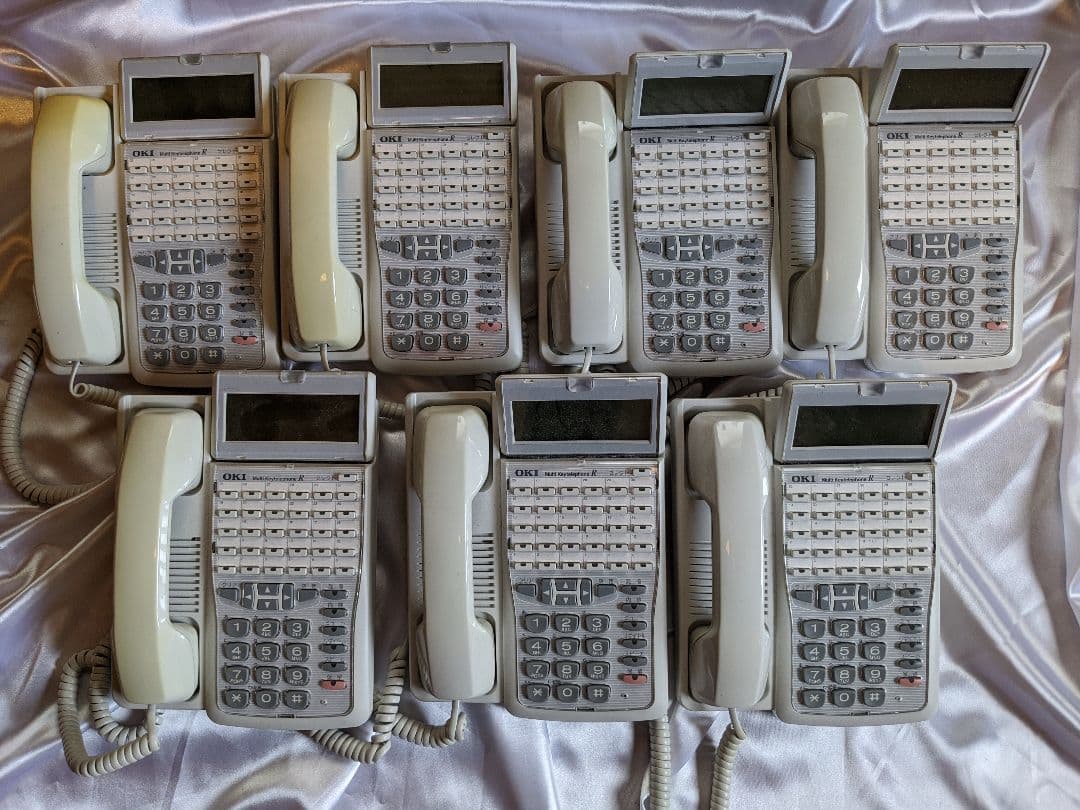 【40万円相当】OKI IPstage マルチ・キーテレホン7台/主装置セット