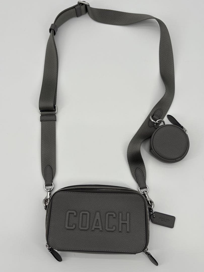 貞子 コーチ チャーター スリム クロスボディ ショルダーバッグ