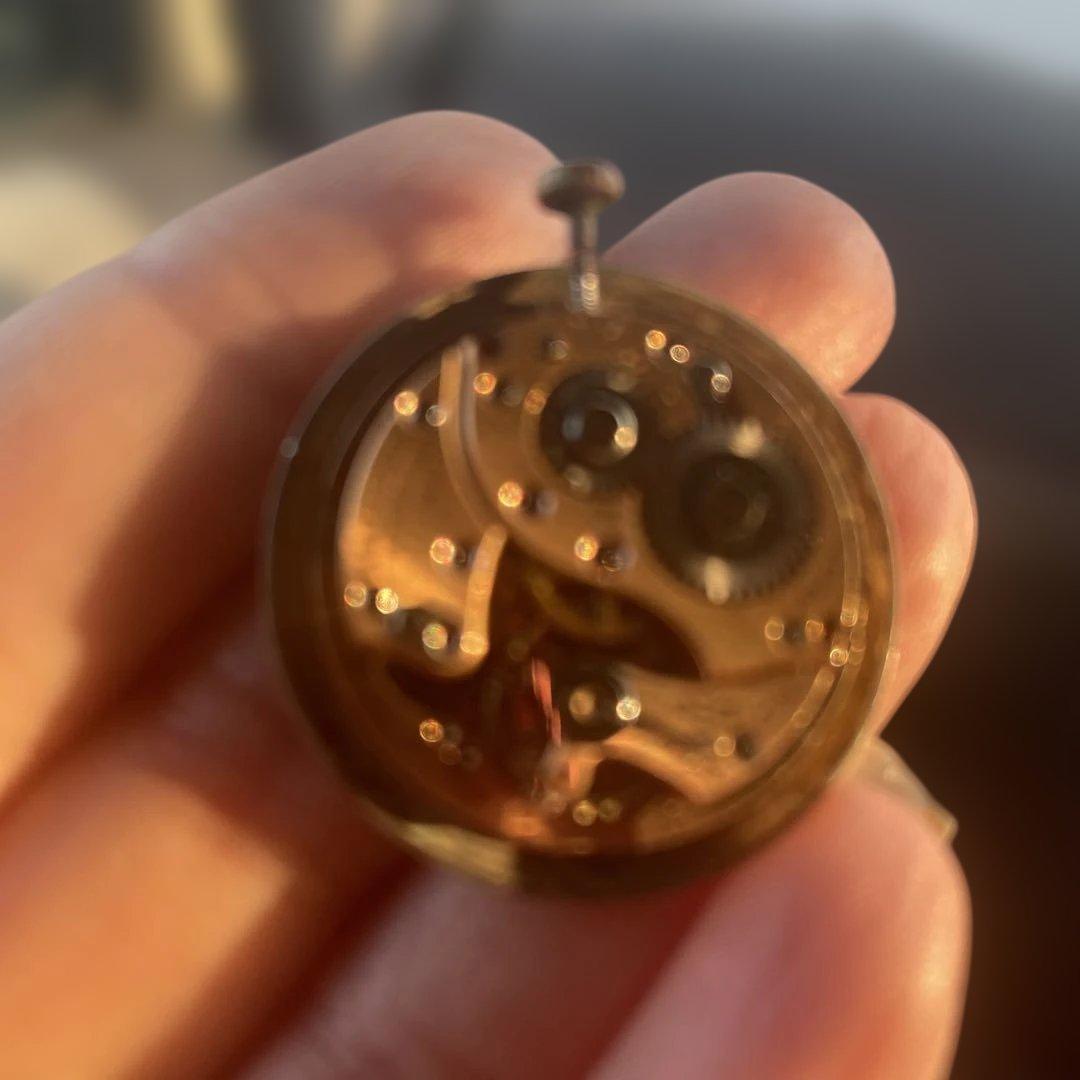 【スイス製】MOERIS アンティーク 懐中時計 手巻き 機械式