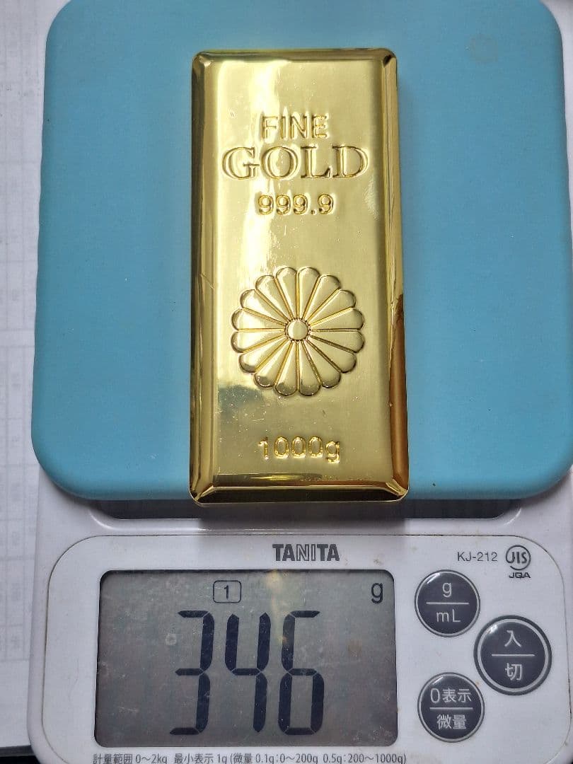 ✴️【大型金塊】ゴールドバー