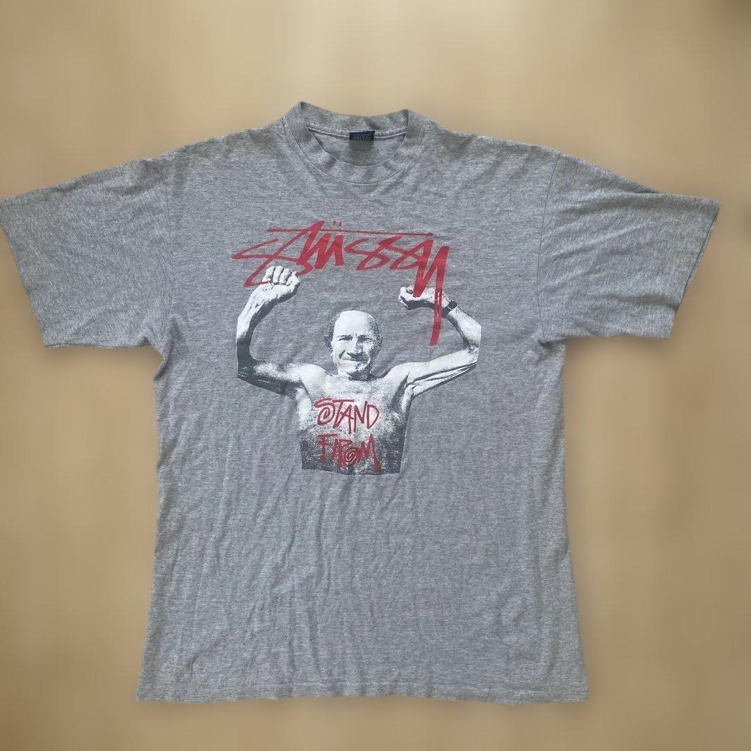 old stussy stand firm tシャツ サイズL