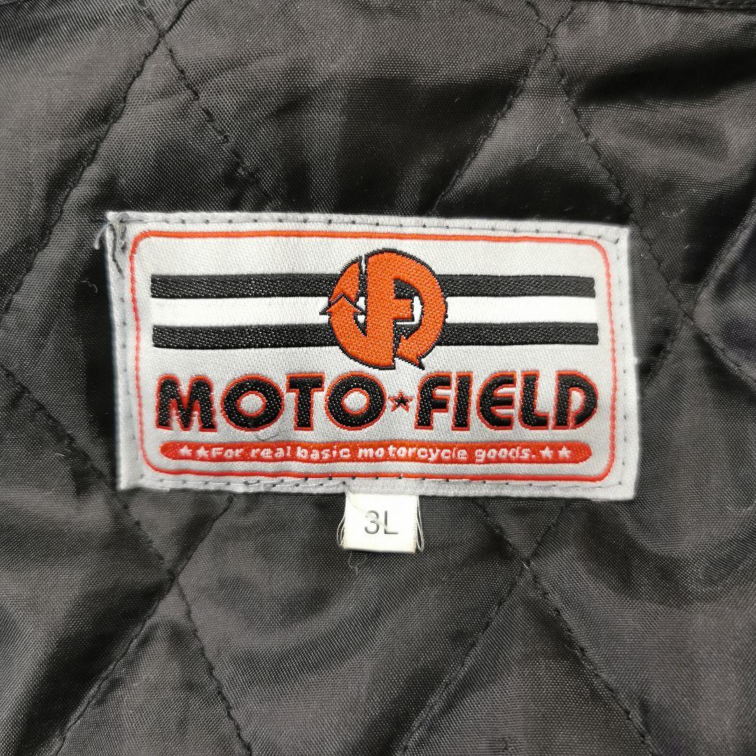 モトフィールド 大きいサイズ 3L キルティング ライナー シングル ライダース