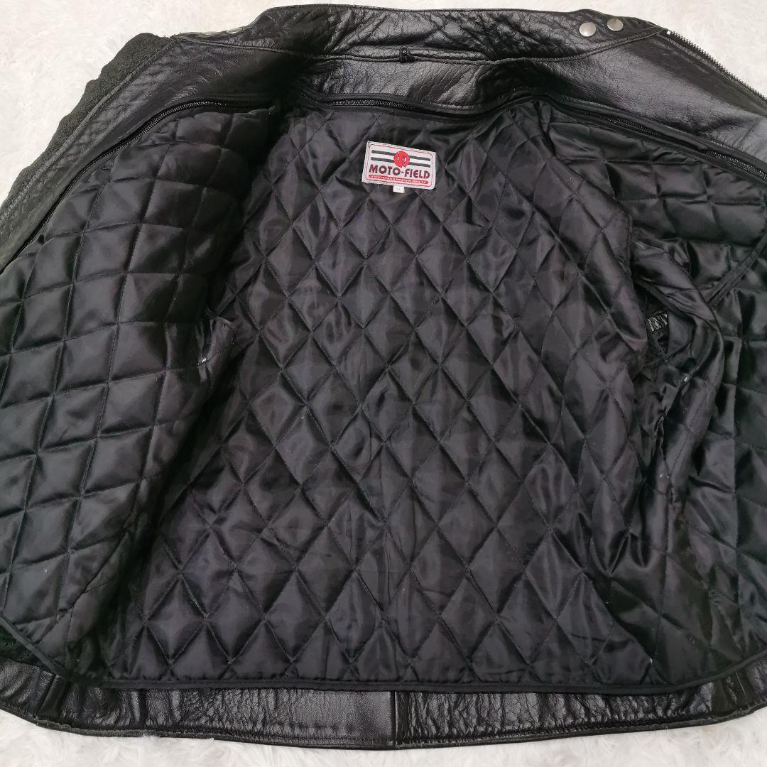 モトフィールド 大きいサイズ 3L キルティング ライナー シングル ライダース