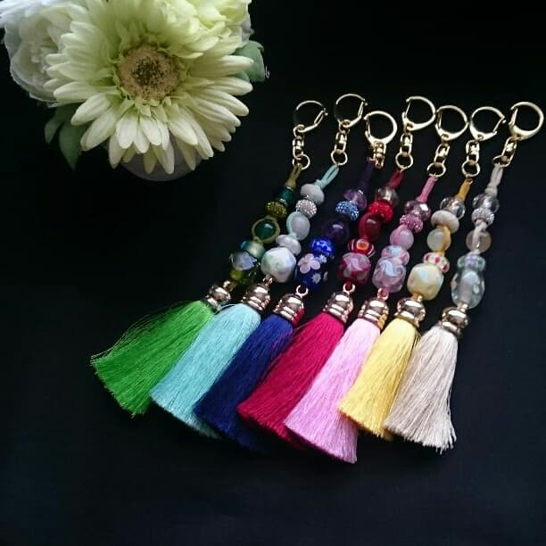 リマシュケのチャーム 蜻蛉玉