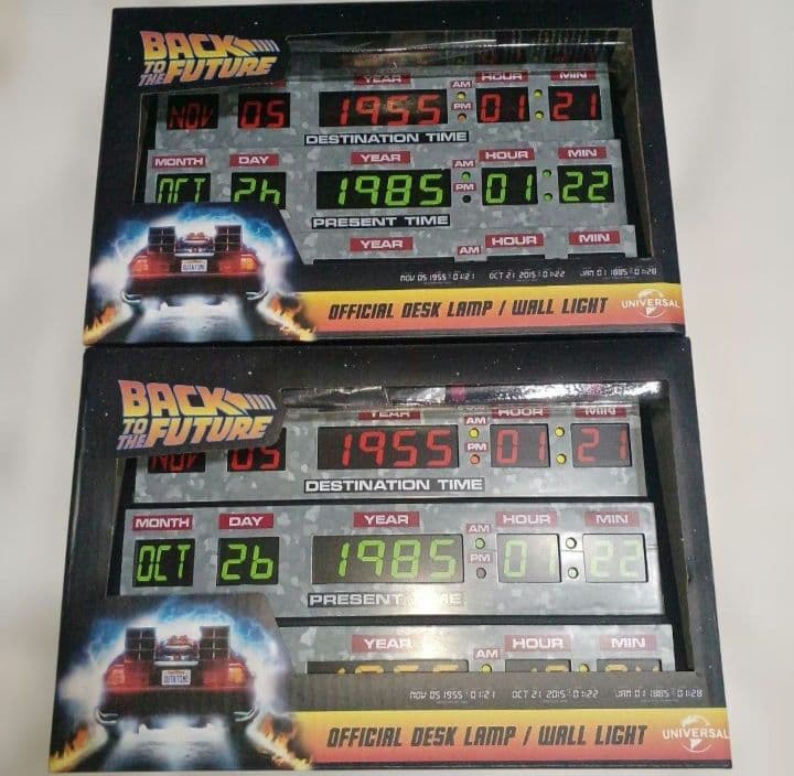 バックトゥザフューチャー LEDライト 公式 タイムサーキット 2個