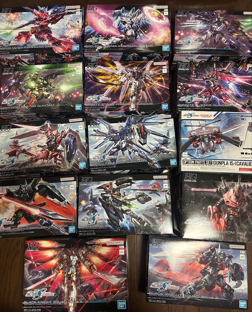 HG 14個セットSEEDfreedom ガンプラまとめ売り　新品