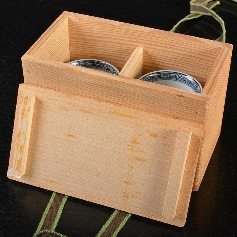 煎茶道具　京焼　清水焼　平安　瑞泉造　青華　煎茶碗　五客　共箱　V　R7175