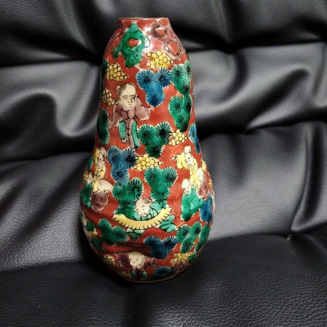 青木木米 一輪挿し 古美術 骨董 アンティーク 花瓶 フラワーベース