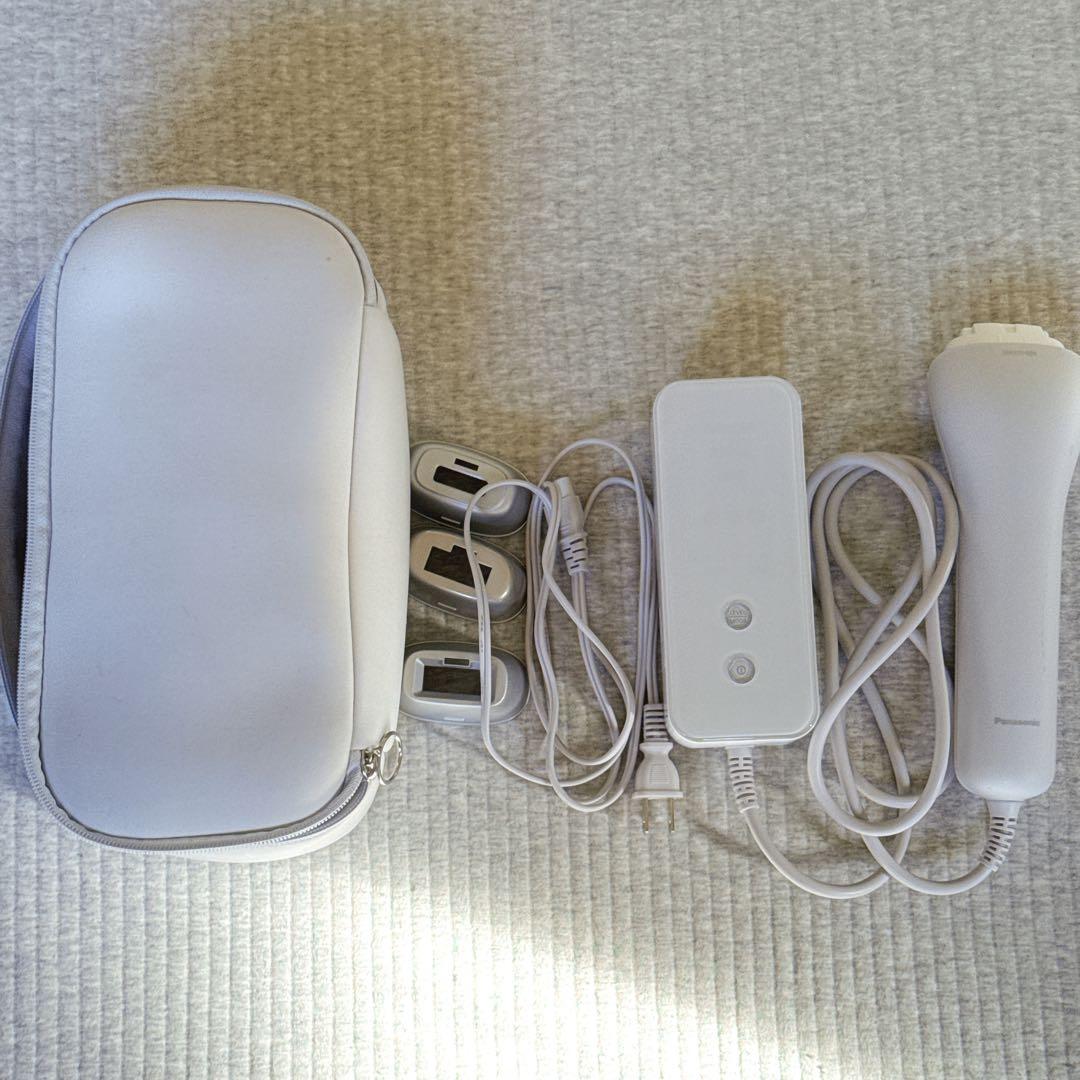 美品　動作確認済　Panasonic 脱毛器 ES-WG0A ホワイト　美容